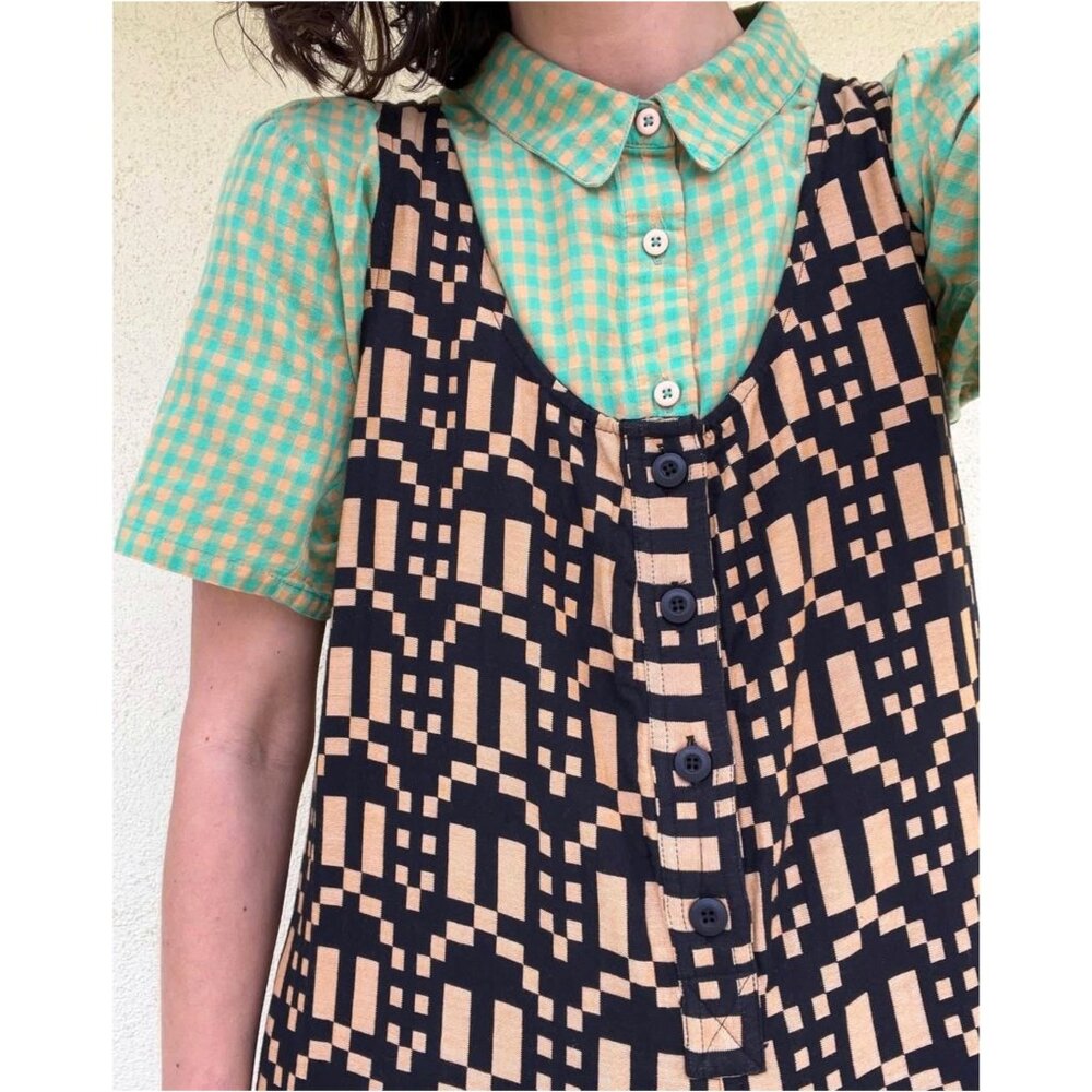 Ace & Jig Romper in Walnut